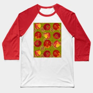Apples Harvest Baseball T-Shirt